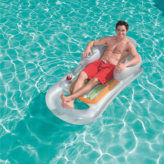 Scaun gonflabil pentru piscină Bestway 157 x 89 cm