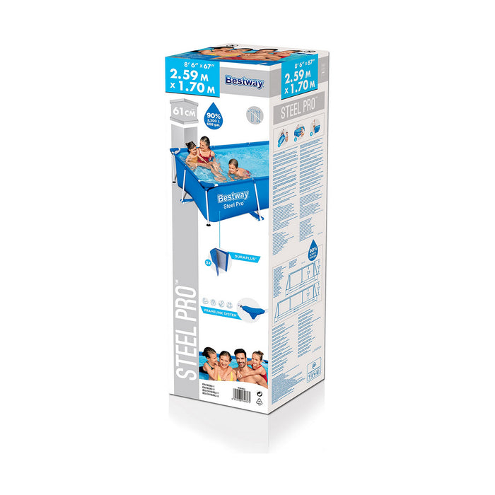 Piscină Detașabilă Bestway Steel Pro 56403b (259 x 170 x 61 cm)