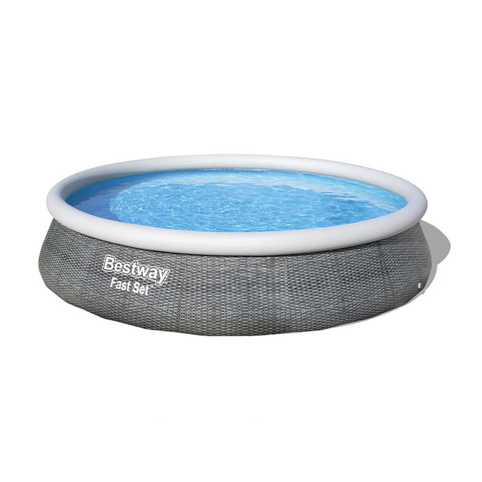 Piscină Gonflabilă Bestway Gri 7340 L 396 x 84 cm