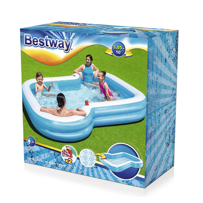 Piscină Gonflabilă pentru Copii Bestway Multicolor 305 x 274 x 46 cm