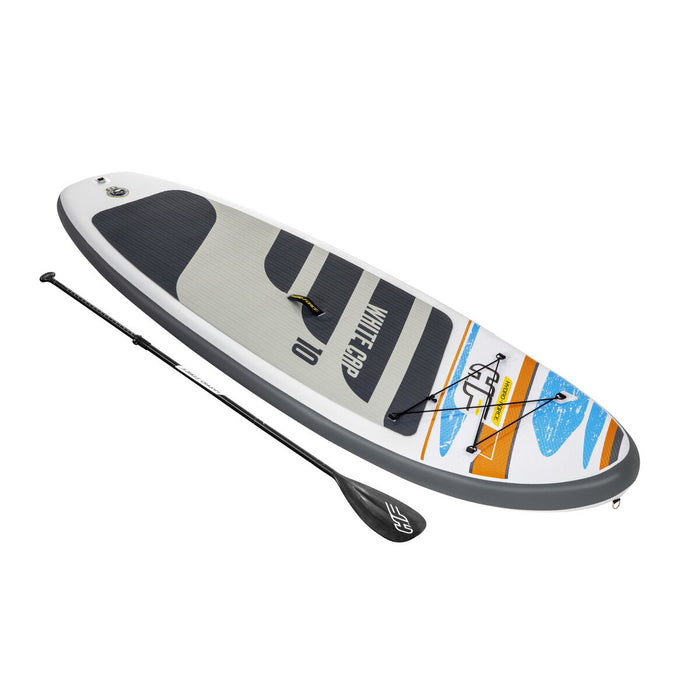 Placă gonflabilă de paddle surf cu accesorii Bestway Hydro-Force Alb 305 x 84 x 12 cm