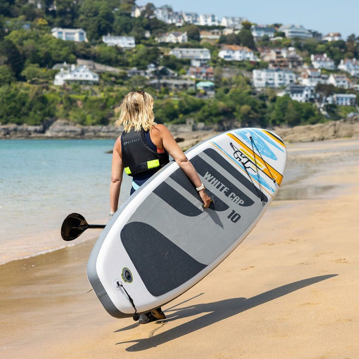 Placă gonflabilă de paddle surf cu accesorii Bestway Hydro-Force Alb 305 x 84 x 12 cm