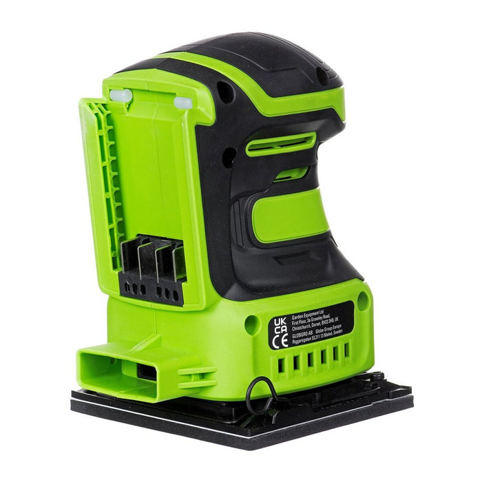 Șlefuitor orbital Greenworks G24SS14
