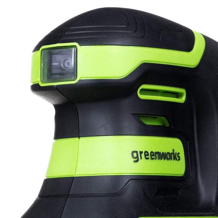Șlefuitor orbital Greenworks G24SS14