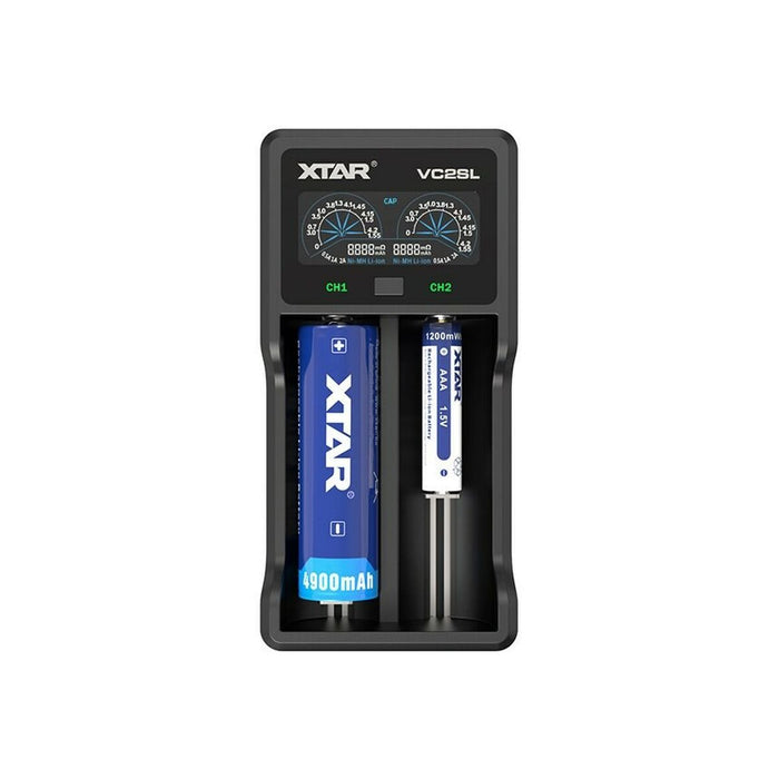 Încărcător de baterie Xtar VC2SL Baterii x 2