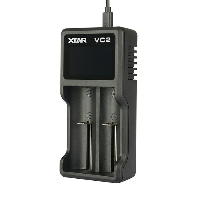 Încărcător de baterie Xtar VC2 Litio Ion Baterii x 2