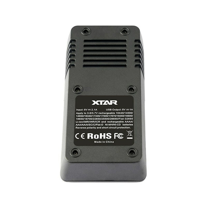 Încărcător de baterie Xtar VC2 Litio Ion Baterii x 2