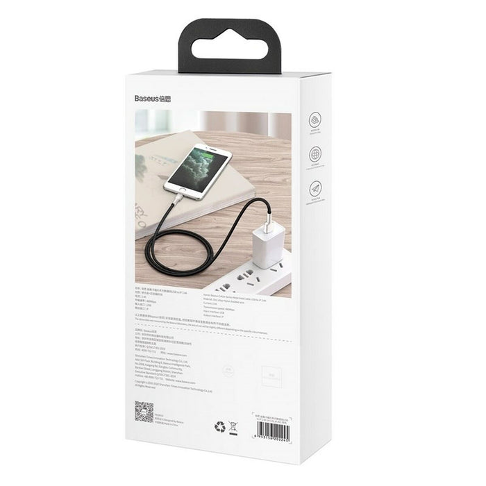 Cablu Lightning Baseus Cafule 1 m