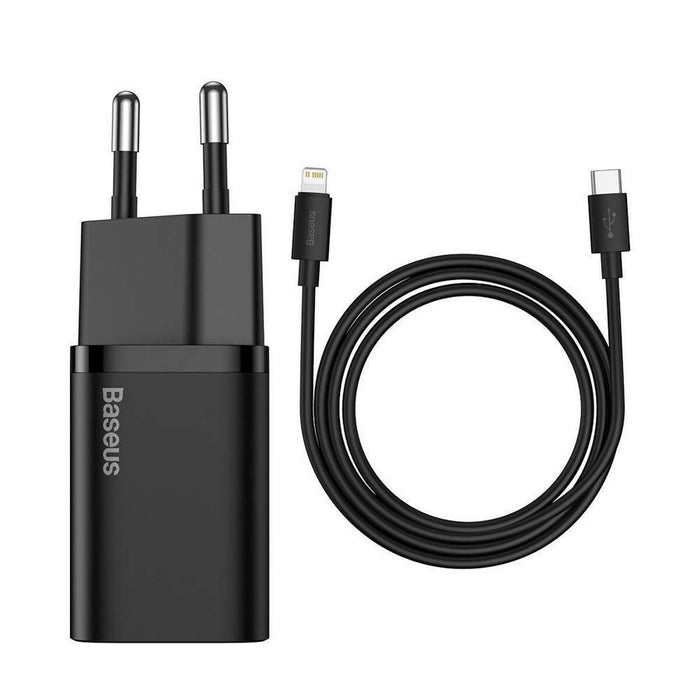 Încărcător de Perete Baseus TZCCSUP-B01 Negru 20 W
