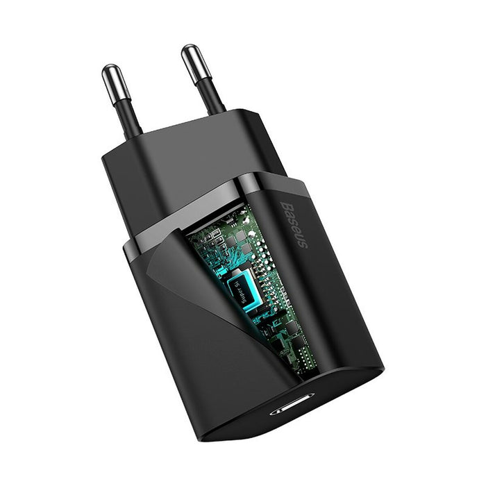 Încărcător de Perete Baseus TZCCSUP-B01 Negru 20 W
