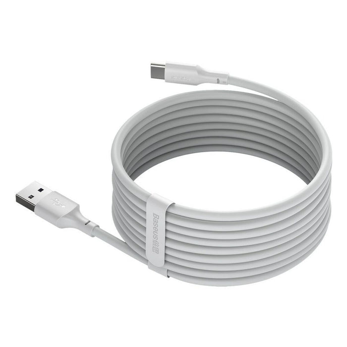 Cablu USB A la USB C Baseus TZCATZJ-02 Alb 1,5 m (2 Unități)