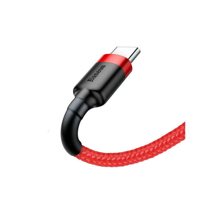 Cablu USB A la USB C Baseus CATKLF-A09 Roșu 50 cm 0,5 m