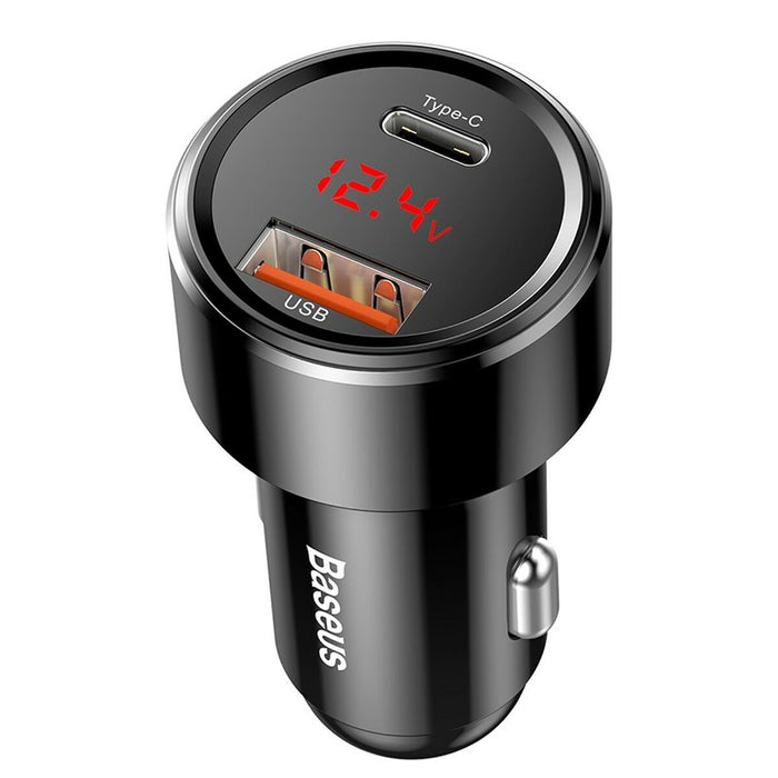 Încărcător de Mașină Baseus CCMLC20C-01 Negru Roz 45 W