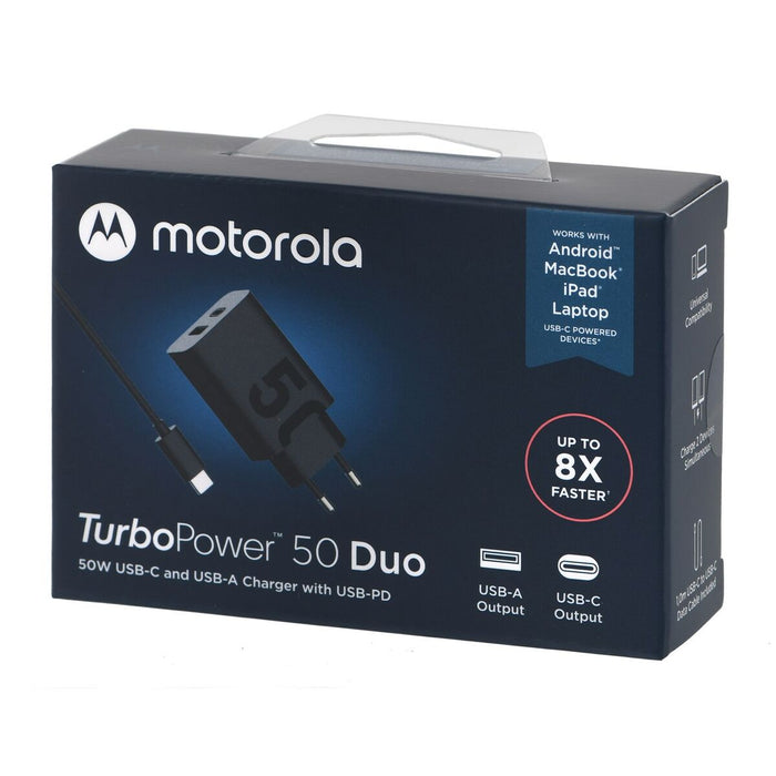 Încărcător de Perete Motorola SJMC502 Negru 50 W