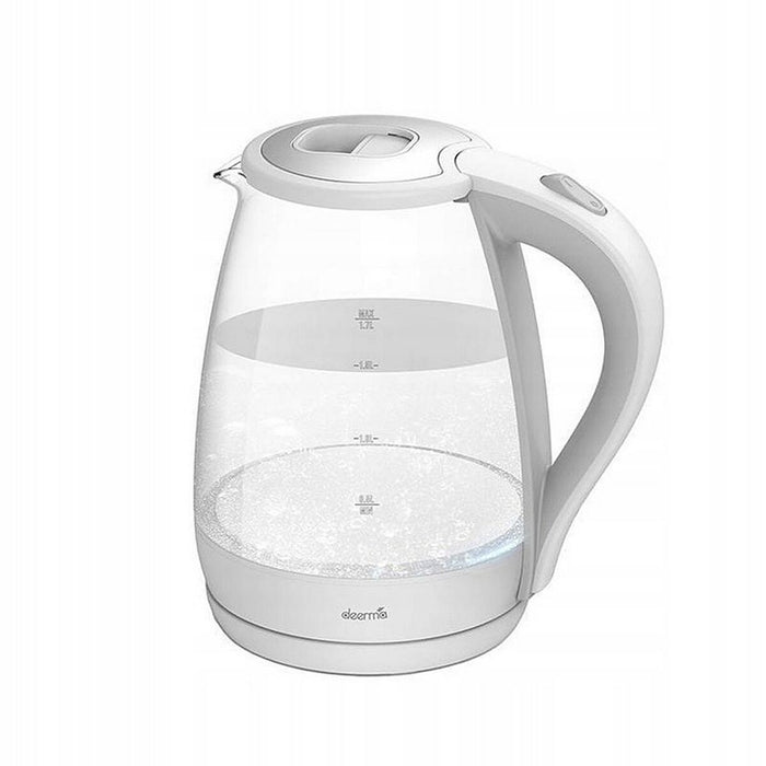 Fierbător de Apă și Ceainic Electric Deerma SH30W Alb Transparent Sticlă Oțel inoxidabil 1850-2200 W 1,7 L