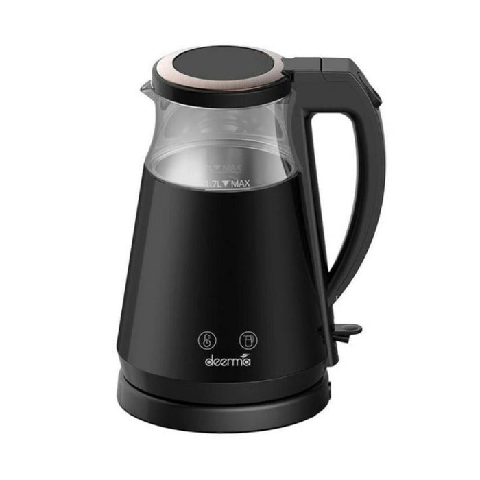 Fierbător Deerma SH90W Negru Transparent Sticlă Oțel inoxidabil 1700 W 1,7 L