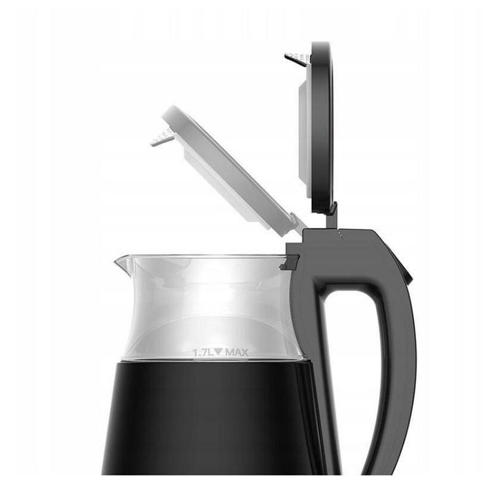 Fierbător Deerma SH90W Negru Transparent Sticlă Oțel inoxidabil 1700 W 1,7 L