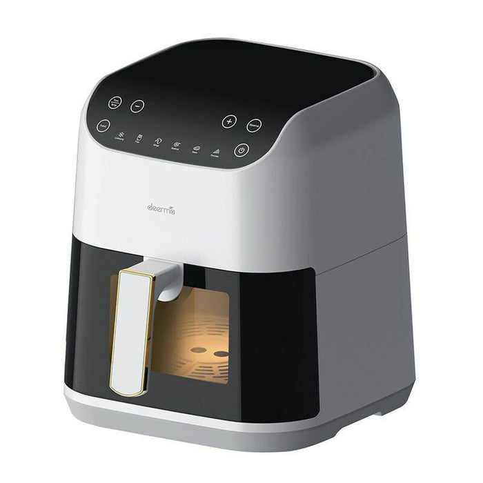 Friteuză fără Ulei Deerma DEM-KZ130W Alb Negru 1300 W 5,5 L