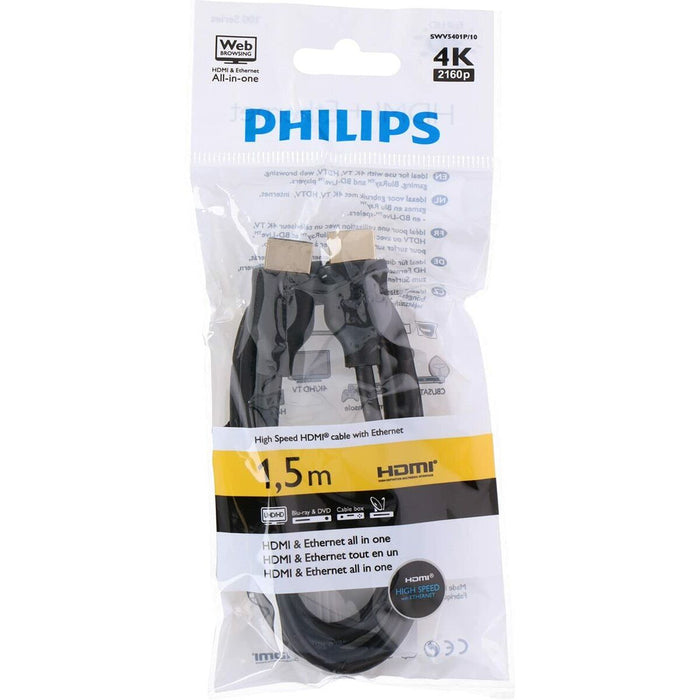 Cablu HDMI Philips Negru 1,5 m