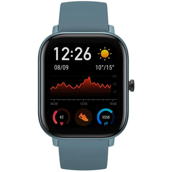 Smartwatch Amazfit GTS 1,65" AMOLED GPS 220 mAh Albastru 1,65"