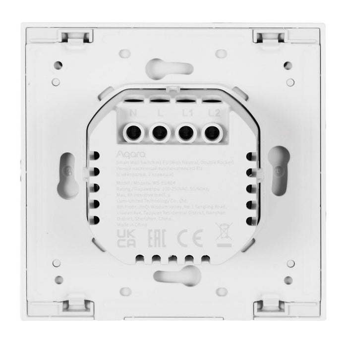 Întrerupător lumină Xiaomi WS-EUK04 Albastru Alb Policarbonat Plastic 1 Piese