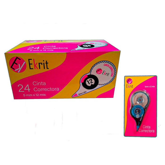 Bandă corectoare Ekrit (24 Unități)