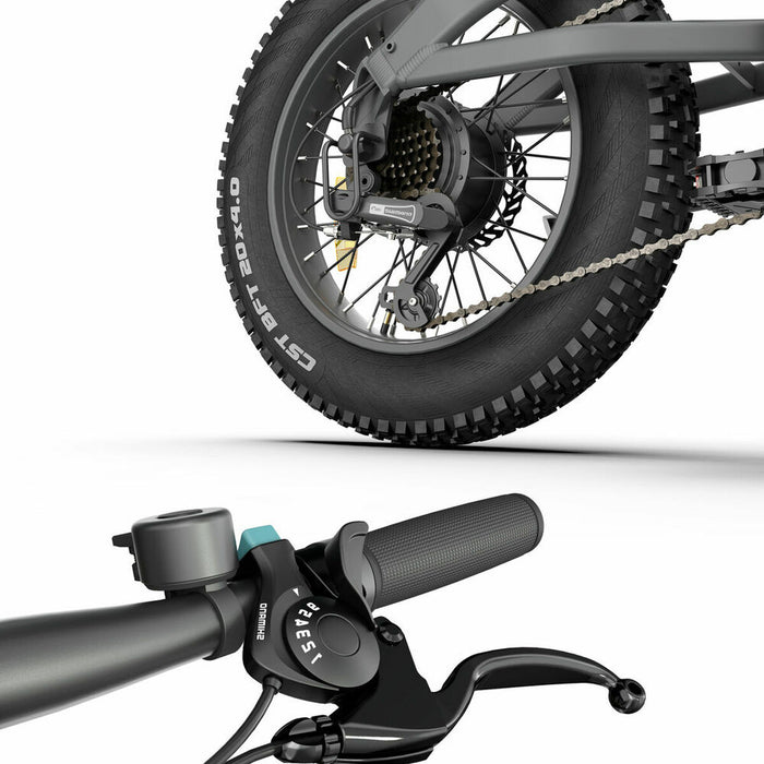 Bicicletă Electrică Xiaomi ZB20 Max 20" 250W 80 km Gri