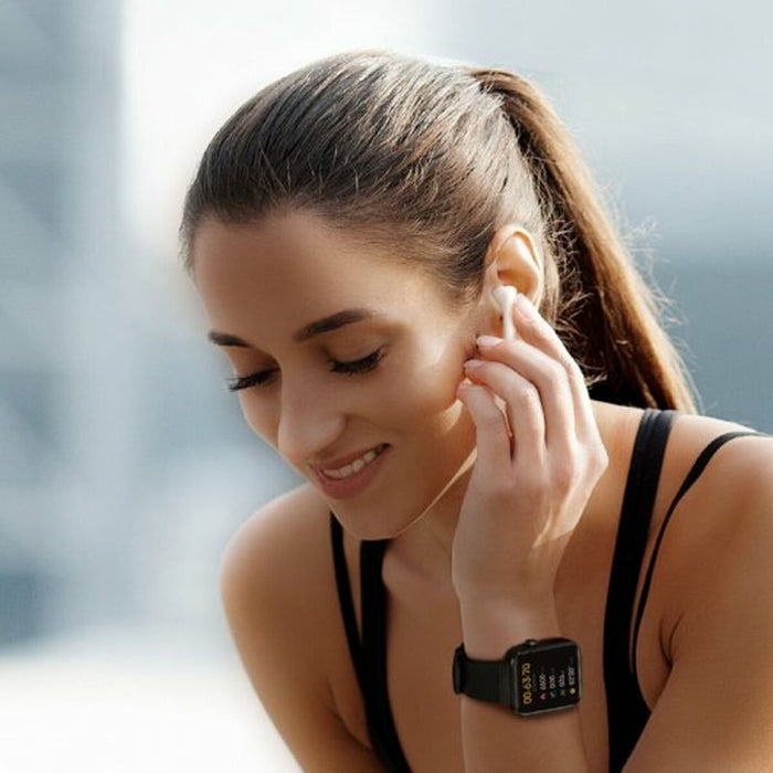 Căști cu Microfon Mibro Earbuds 2 Alb