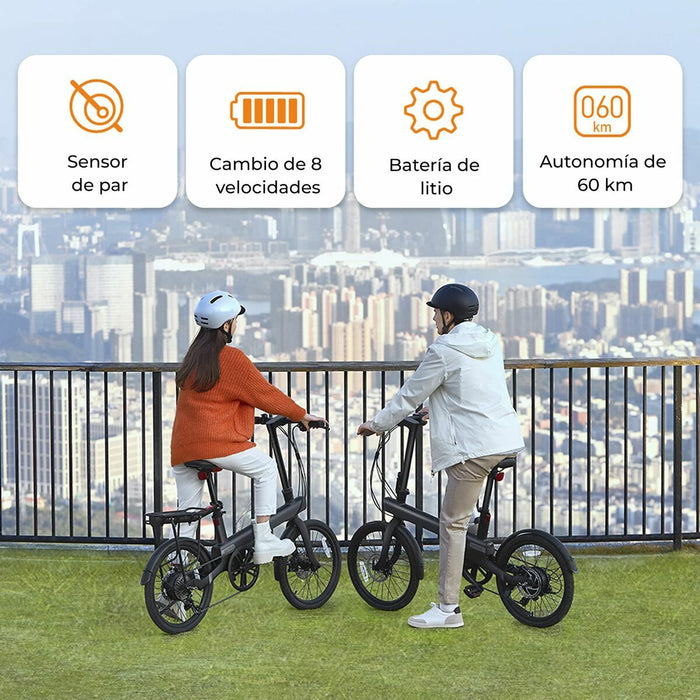 Bicicletă Electrică Xiaomi 20" 250W Negru