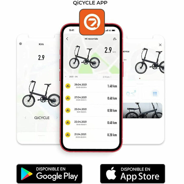 Bicicletă Electrică Xiaomi 20" 250W Negru