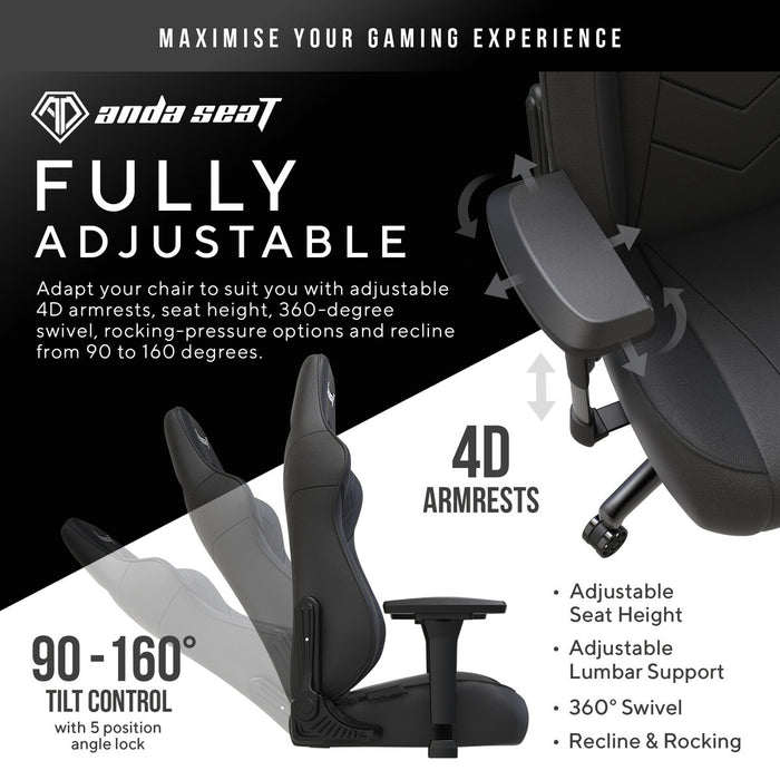 Scaun Gaming AndaSeat Dark Demon Premium Negru