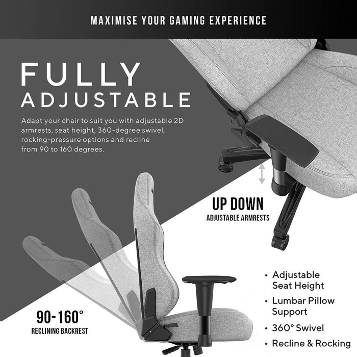 Scaun Gaming AndaSeat Phantom 3 Negru Gri