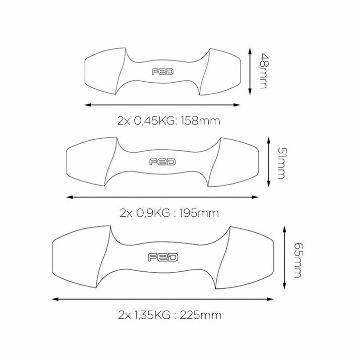 Gantere Xiaomi ORMANG2LB 1,8 kg