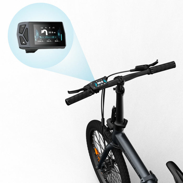 Bicicletă Electrică A Dece Oasis ADO A20 Air Gri 20" 100 Km
