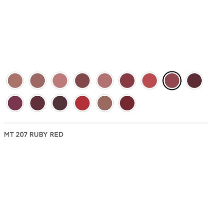 Ruj Matte Ruby Red, Radiant Professional, cu Vitamina E, 3g