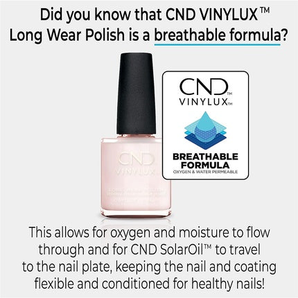 Lac de unghii CND Vinylux Long Wear 15ml - Nuanța Nude Unlocked