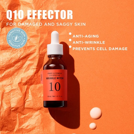 Ser anti-îmbătrânire It's Skin Power 10 Formula Q10 Effector Ampoule 30 ml