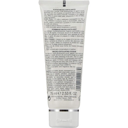 Scrub Facial Bionike Defence Microexfoliating, alb, transparent, 75ml