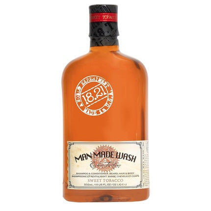 Gel de Duș 18.21 Man Made Wash, Sweet Tobacco, 530ml
