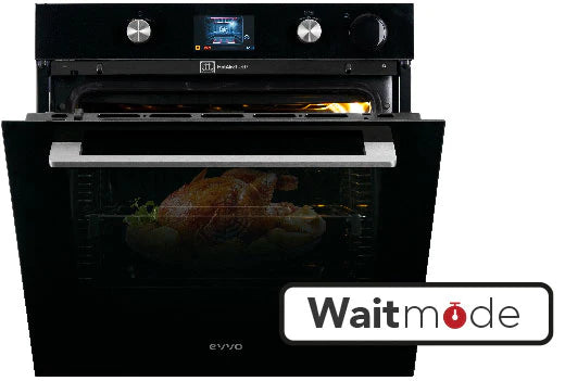 Cuptor cu abur încorporabil Cecotec EVVO H4 Gourmet, 78 l, 3300 W, 9 funcții