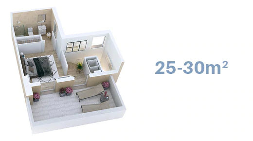 Purificator de aer Cecotec EVVO P25, pentru 25–30 m², filtru HEPA 13, debit 160 m³/h