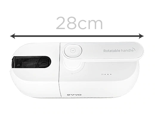 Aspirator de mână sterilizator Cecotec EVVO Ai Pure, 110 W, 7.500 Pa, recipient 350 ml, filtru HEPA și MIF