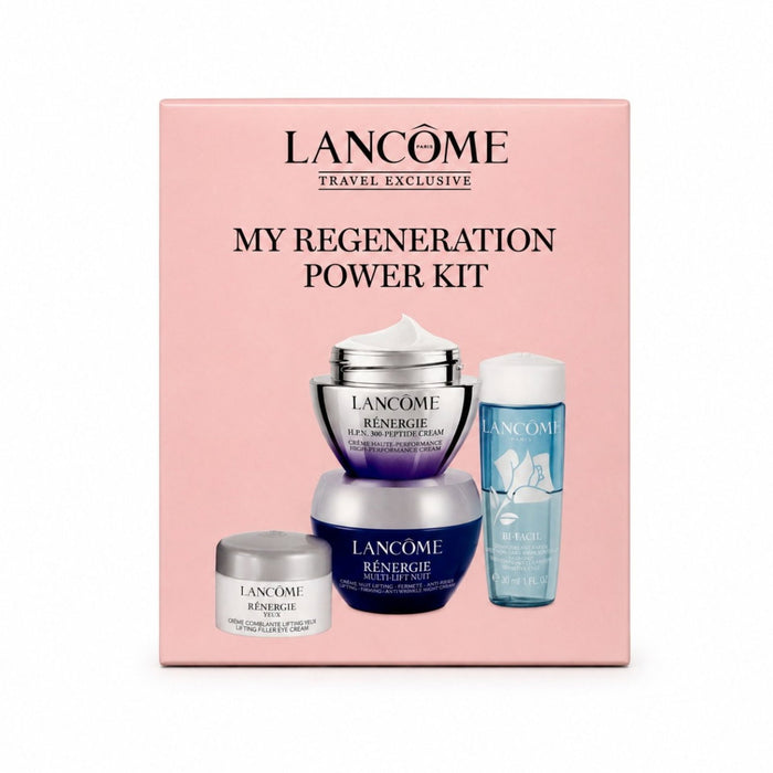 Set de îngrijire a feței Lancome Advanced Genifique + Renergie Multi-Lift, 4 produse