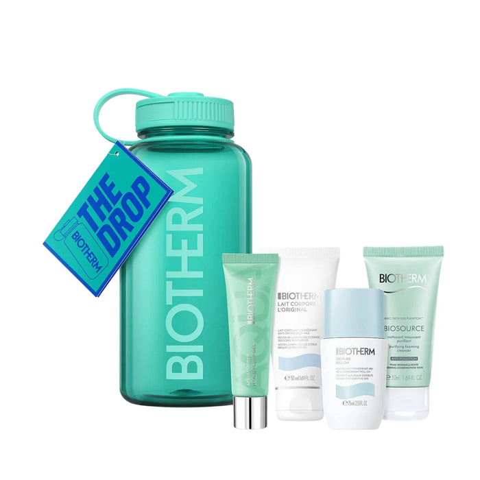 Set Biotherm Biosource + Deo Pure + Aquasource Hyalu Plump + Lait Corporel, 50 ml + 75 ml + 30 ml + 50 ml