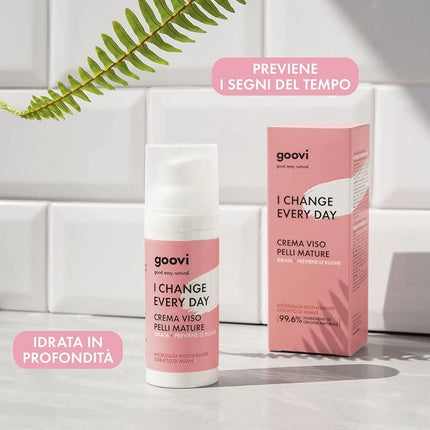 Cremă de zi Goovi Change Every Day pentru piele matură, hidratantă, 50ml
