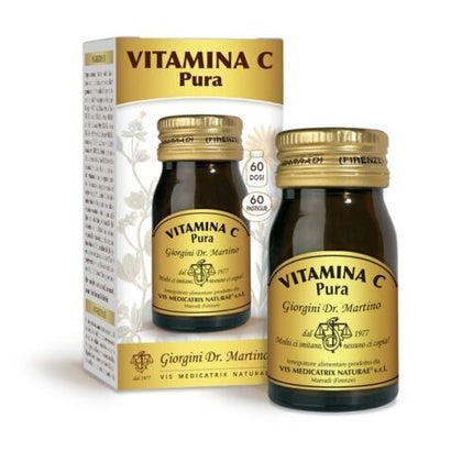 Supliment alimentar Vitamina C, Dr. Giorgini Pure Vitamin C, 60 tablete