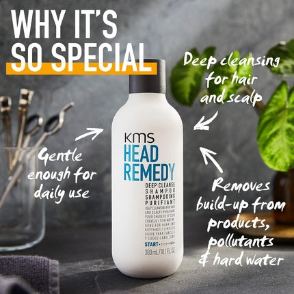 Șampon KMS Head Remedy Deep Cleanse, 300ml