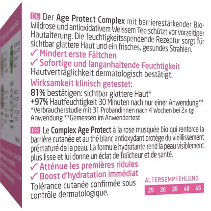 Cremă de zi Weleda cu trandafir sălbatic și ceai alb, 40 ml
