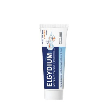 Dentifriciu pentru copii, Elgydium Kids Educational Timer Cavities Prevention, 50ml