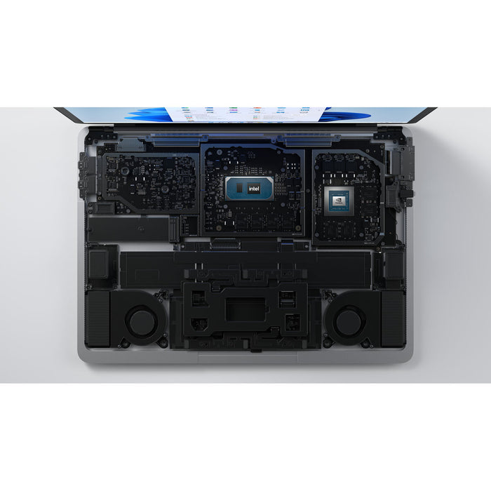 Laptop 2 în 1 Microsoft Surface Laptop Studio Qwerty Spaniolă 14,4" I7-11370H Intel Core i7-11370H 32 GB RAM 1 TB SSD NVIDIA GeF